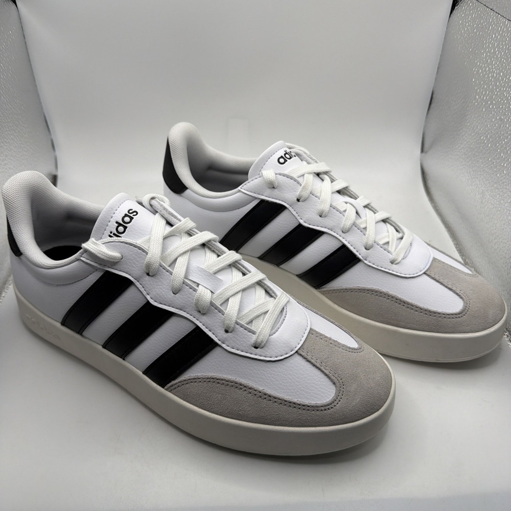 Adidas Women Barreda White Black Grey Size 7.5 shoes sneakers. IH1229. New - Picture 2 of 11
